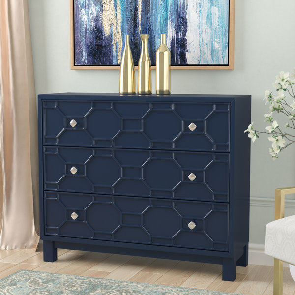 Willa Arlo Interiors Rosen 3 Drawer Accent Chest & Reviews Wayfair.ca